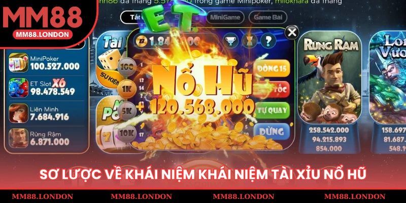 Sơ lược về khái niệm khái niệm tài xỉu nổ hũ